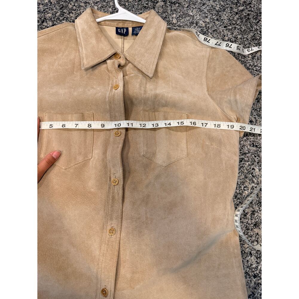 Vintage gap Suede shirt Jacket - Picture 6 of 7